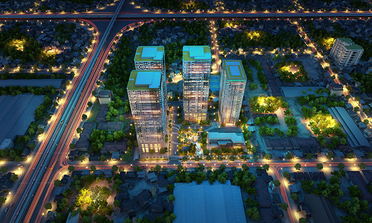 Apartment for rent in Goldseason – Nguyen Tuan